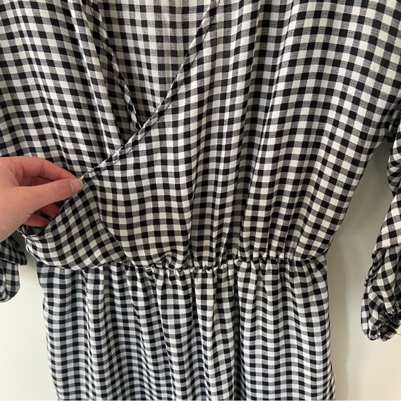 Missguided gingham wrap dress - Picture 5 of 7